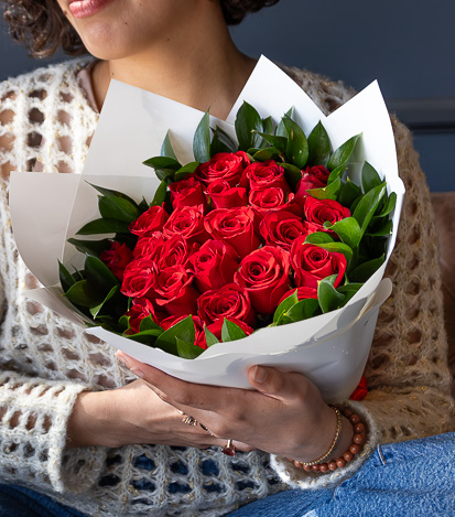 Bouquet 24 Rosas - Flores a Domicilio