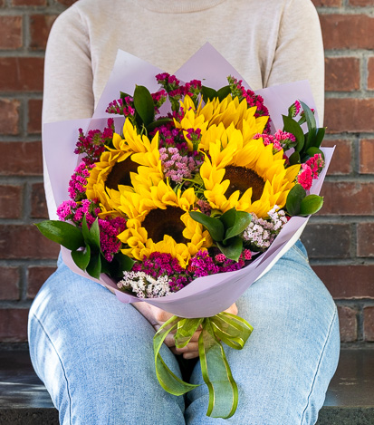 Bouquet Girasoles - Flores a Domicilio 1
