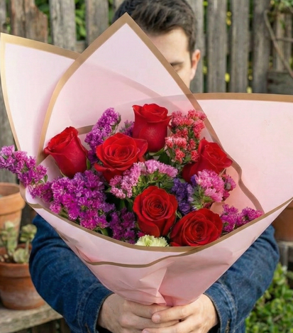 ramo de rosas - flores a domicilio