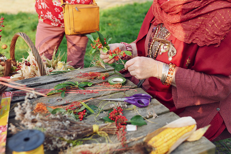 Flores y rituales en la tradición Wicca