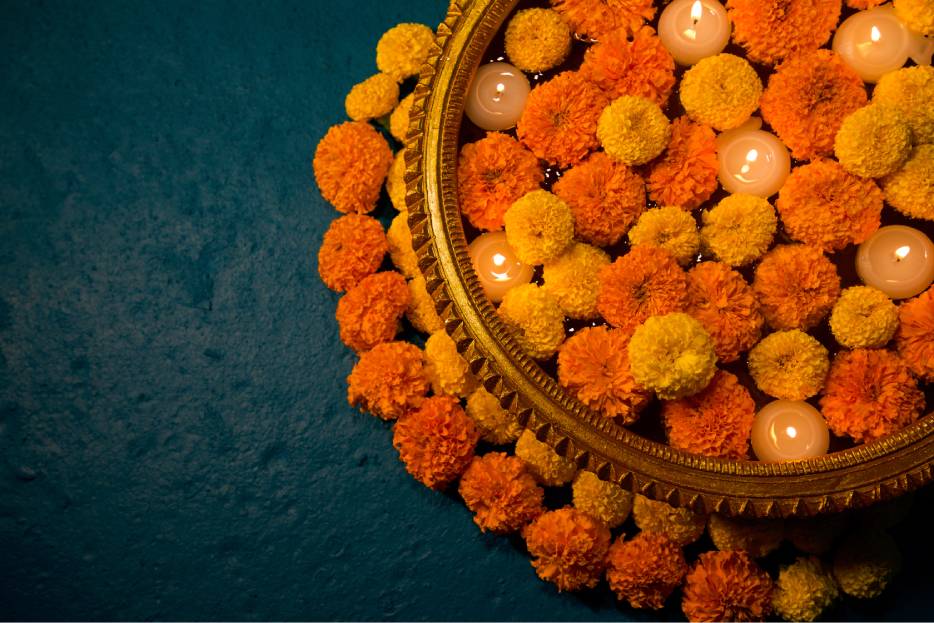 Tradición de la flor de cempasúchil en México